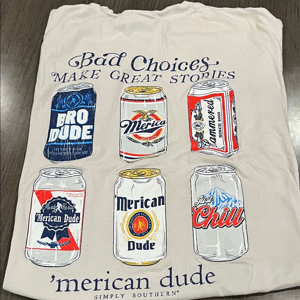 SIMPLY SOUTHERN ‘merican dude T Shirt